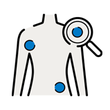 Icono de un scanner corporal.