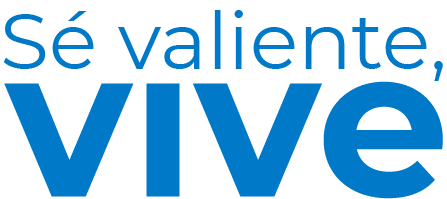 Logo Sé Valiente, Vive