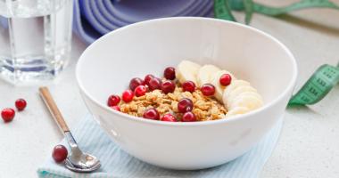 Puedes comer bananas y cereales antes del ejercicio